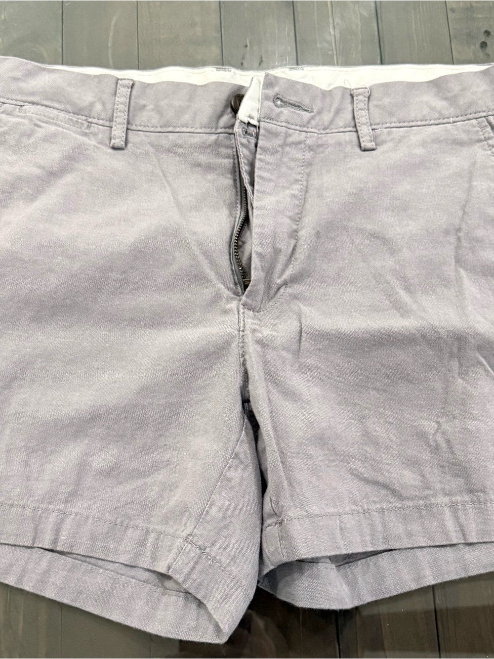 Amazon Essentials Men's Flat Front Shorts in Light Lavender